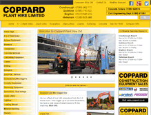 Tablet Screenshot of coppard.co.uk